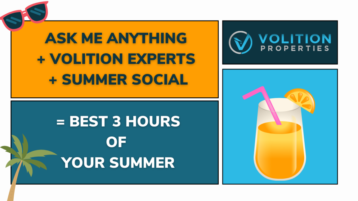 Ask Me Anything + Volition Experts + Summer Social = Best 3 Hours of Your Summer